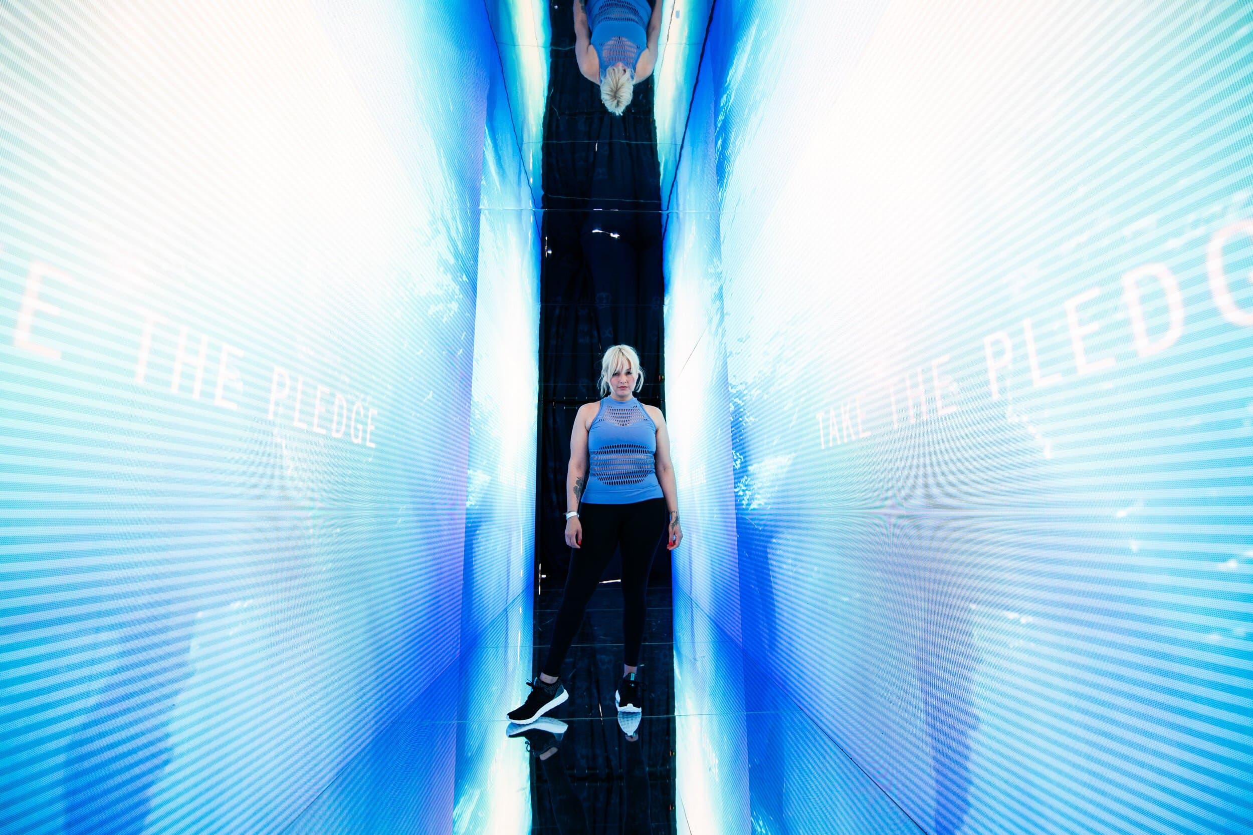 Run for the Oceans immersive container exterior
